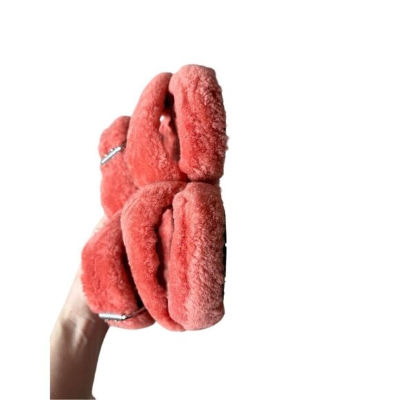 UGG Fuzz Yeah Slippers size 9 Orange - Picture 9 of 11